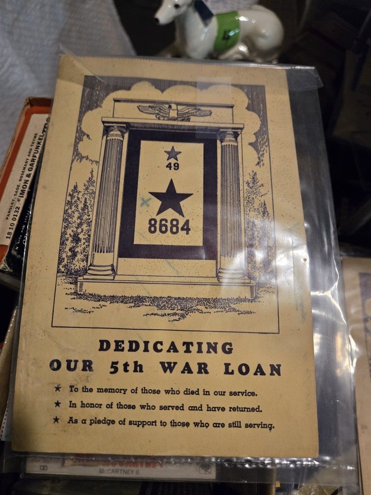 Ww2 War Bonds Rare