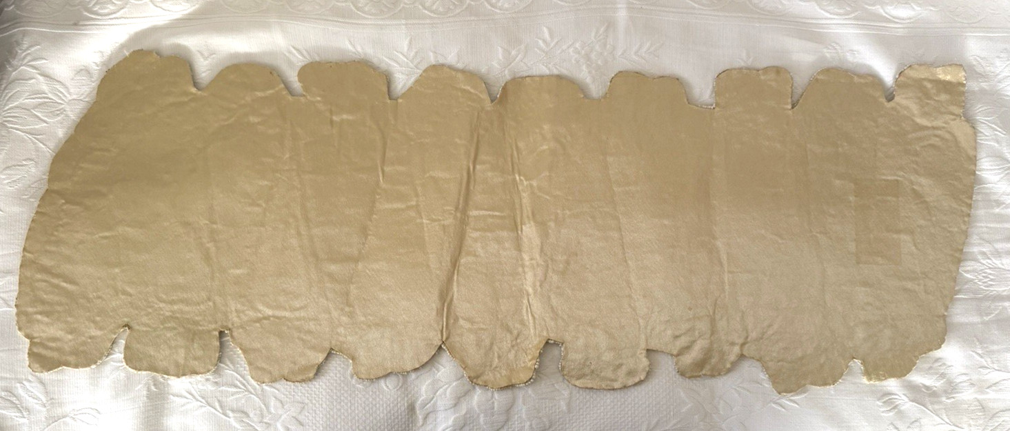 Pier 1 Imports Beaded & Sequin Carrot Easter Table Runner Spring Decor Cost Plus