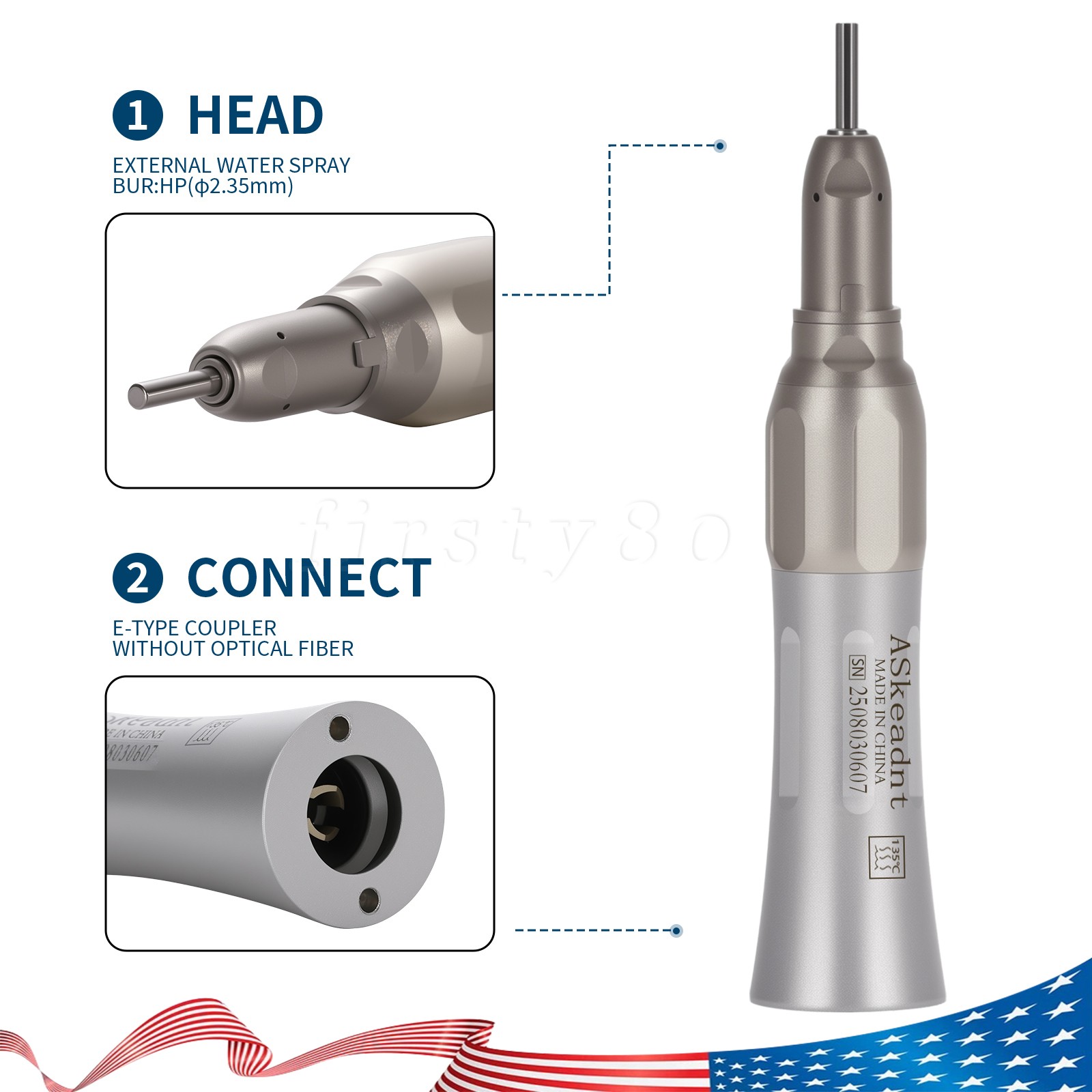 turbina LED pieza de mano alta baja velocidad 4/2HOLE High Low dental estilo NSK