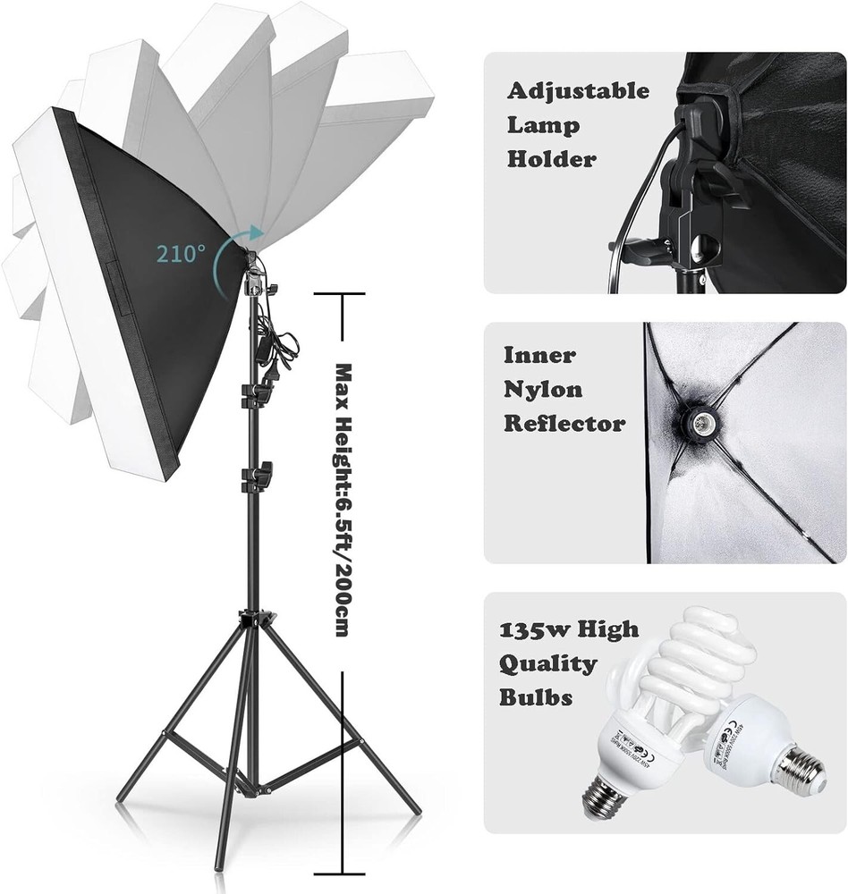 kshioe photography lighting kit