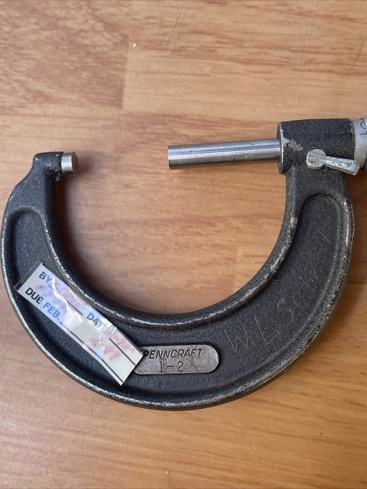 Penncraft 1-2" Outside Micrometer