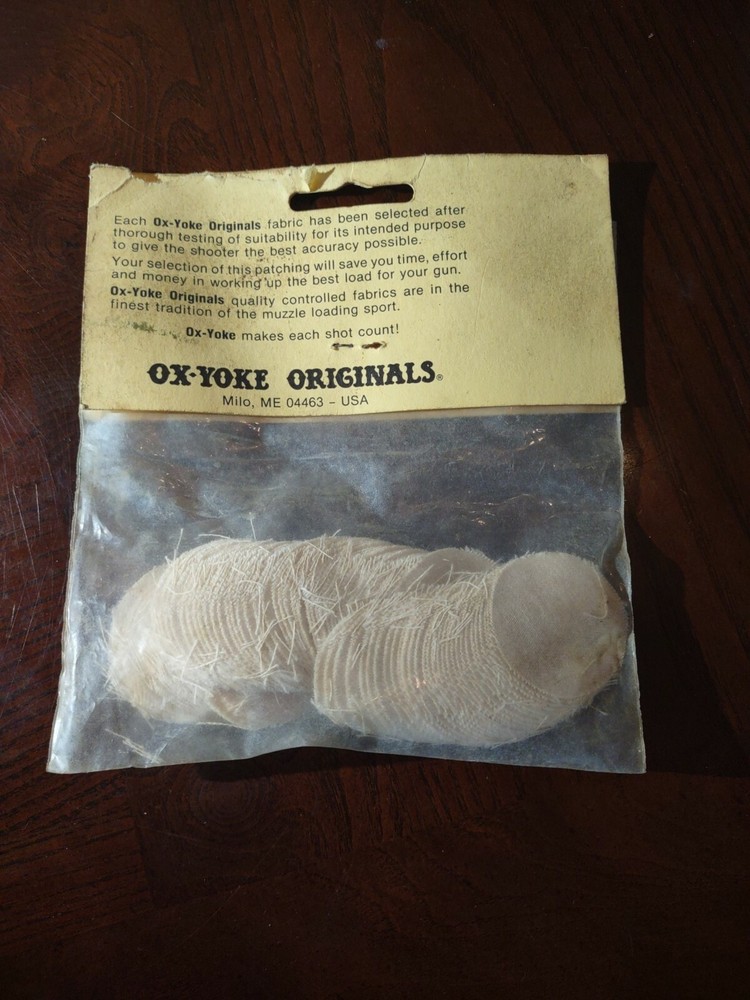 OX-Yoke Originals Muzzle Loader Patches Dry