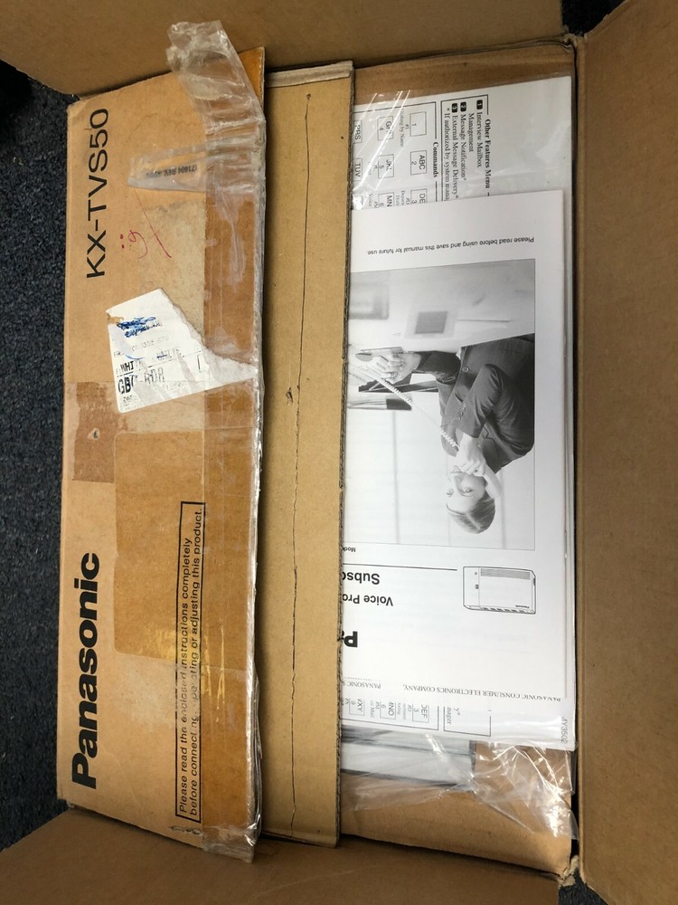New open box Panasonic KX-TVS50 Voice Processing system