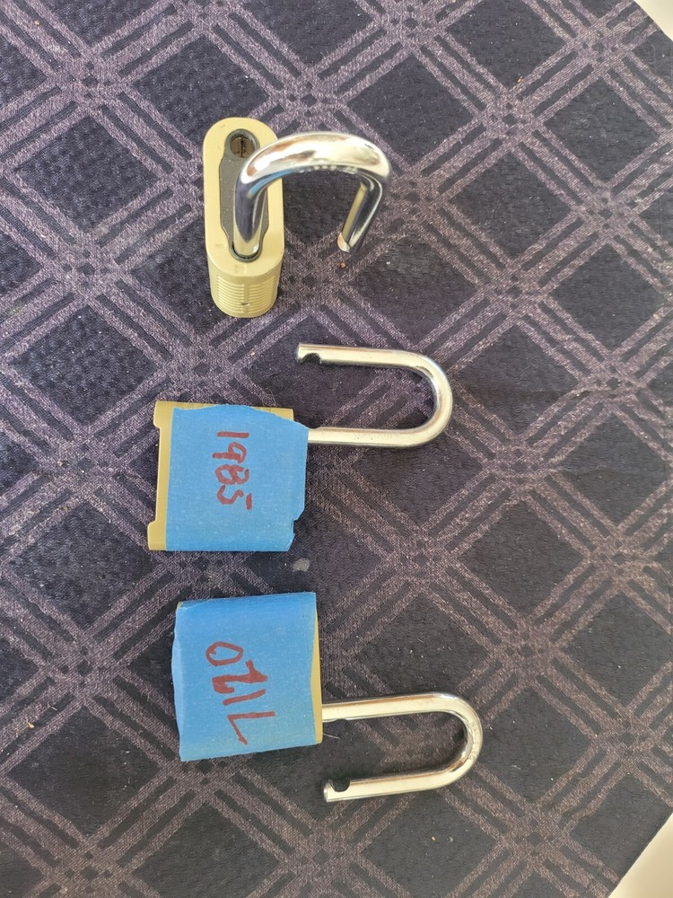 Master Lock Set Your Combination Lock, 2-1/4-Inch Shackle, 2-Inch closed