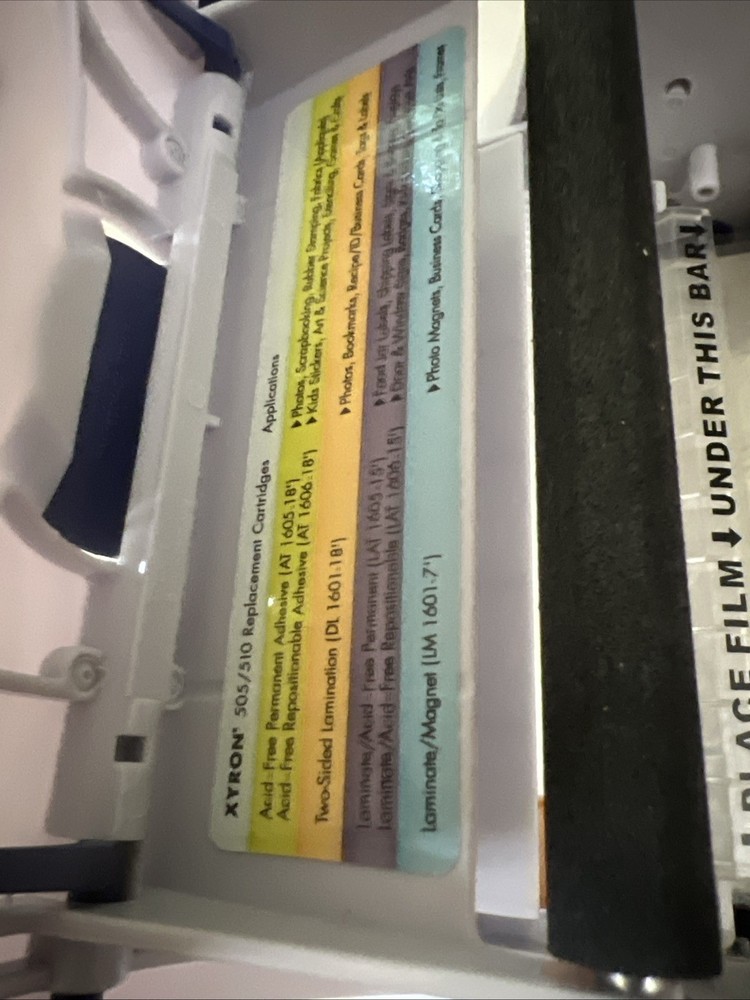 XYRON 510 Sticker, Laminator, Label, & Magnet Maker Machine