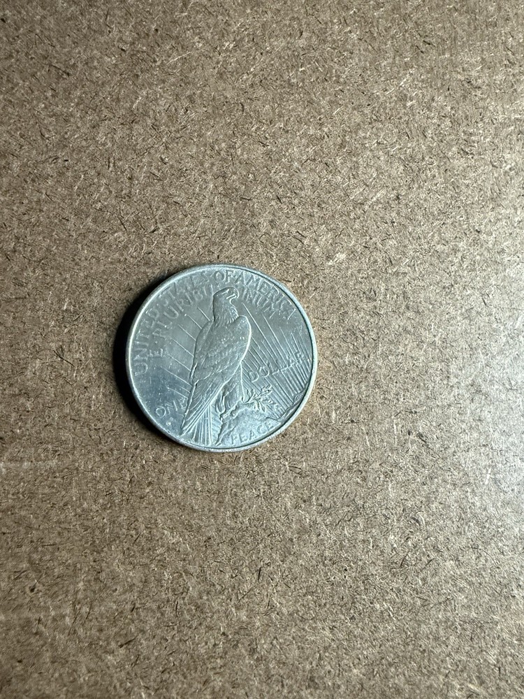 1934 d peace dollar au