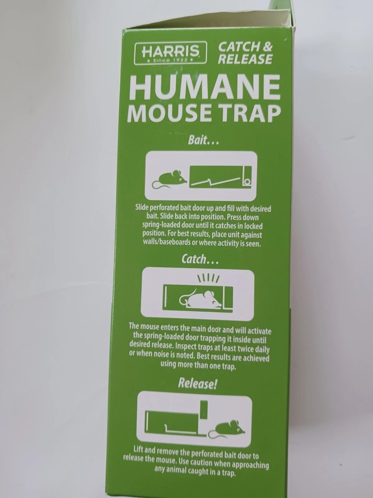 Humane Mouse Traps Live Catch and Release Reusable Rat Traps Mousetrap