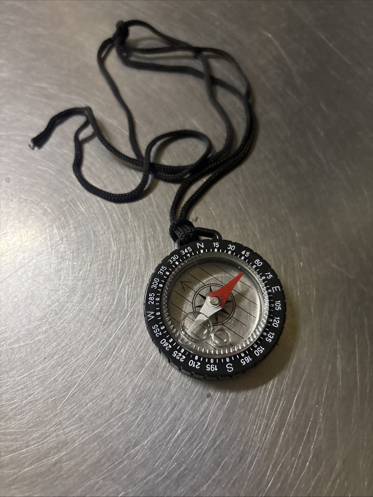 Map Compass Ruler Camping Boating Orienteering Magnifying Scale Scout Hiking