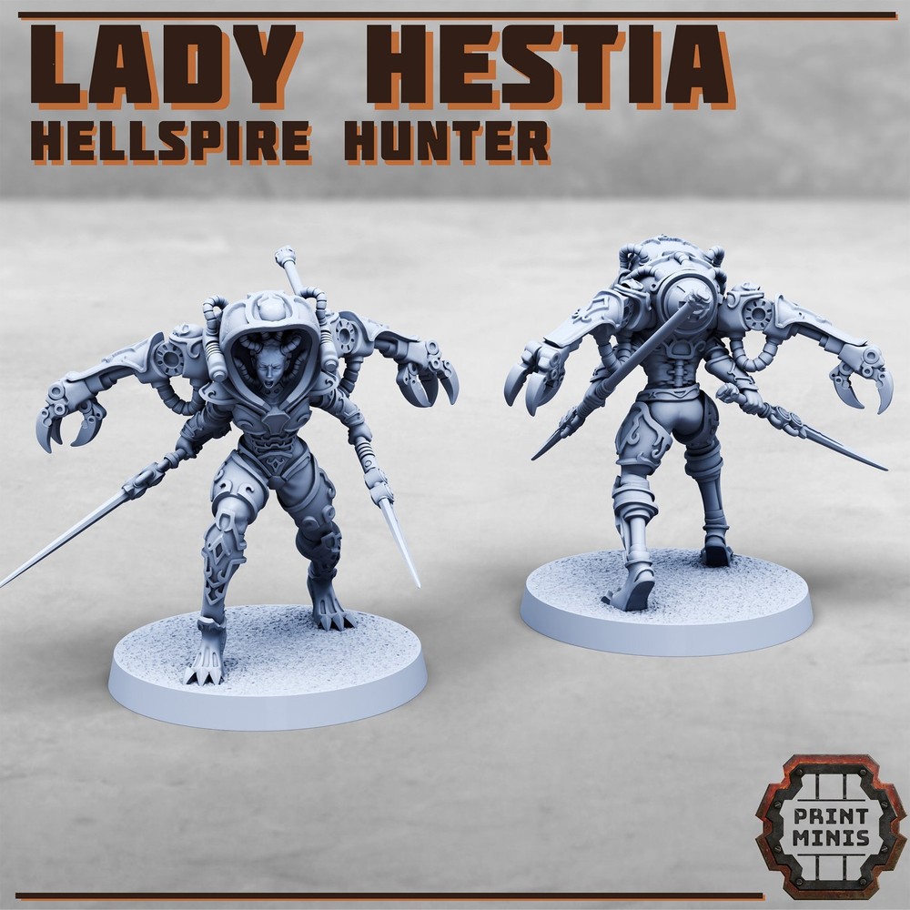 BOUNTY HUNTER LADY HESTIA