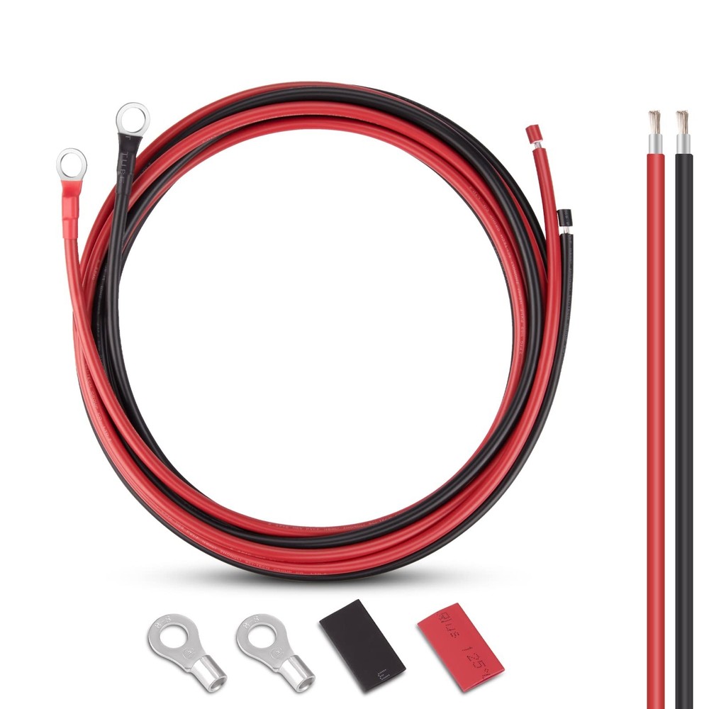 10 Gauge Tinned Copper Tray Cable - Solar Panel Charge Controller Battery 5FT 10