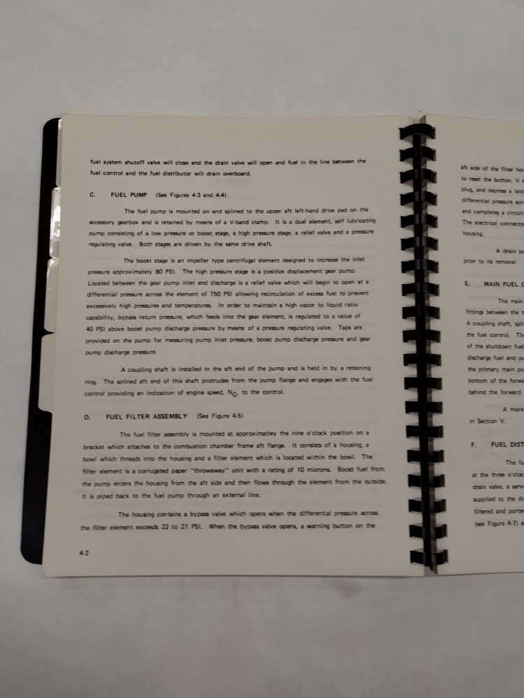General Electric Model TF34-100 Training Guide March 1979-Original