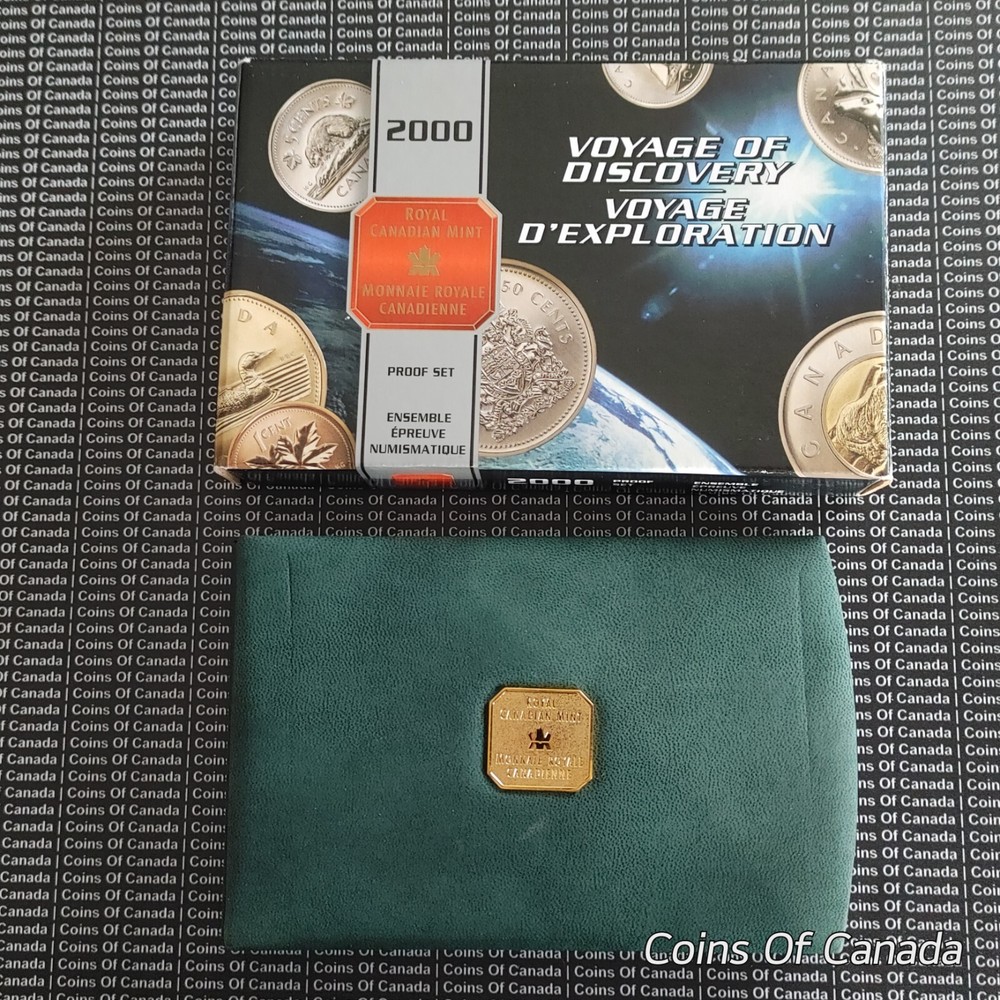 2000 Canada 8 Coin Proof Set - With Special Edition Silver Dollar #coinsofcanada