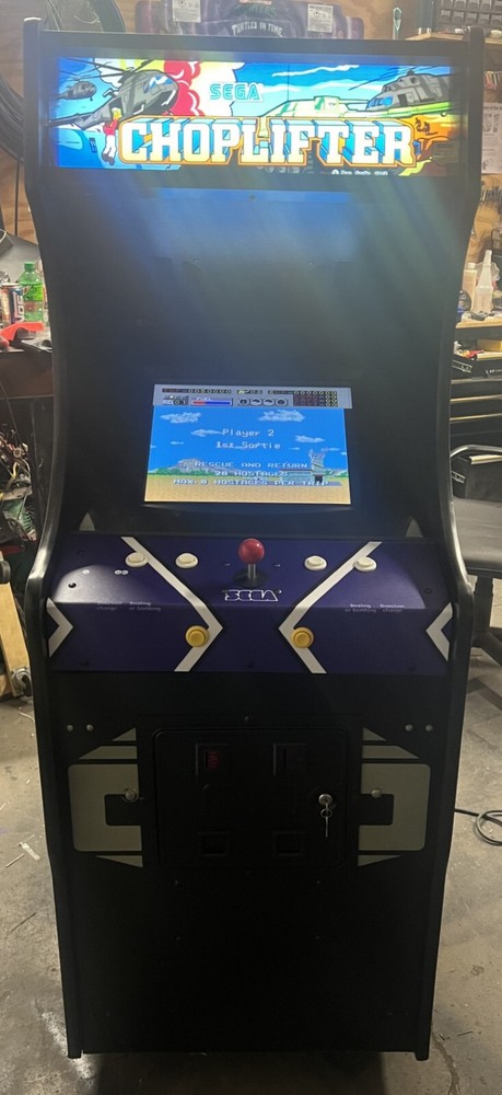 CHOPLIFTER ARCADE MACHINE by SEGA 1985