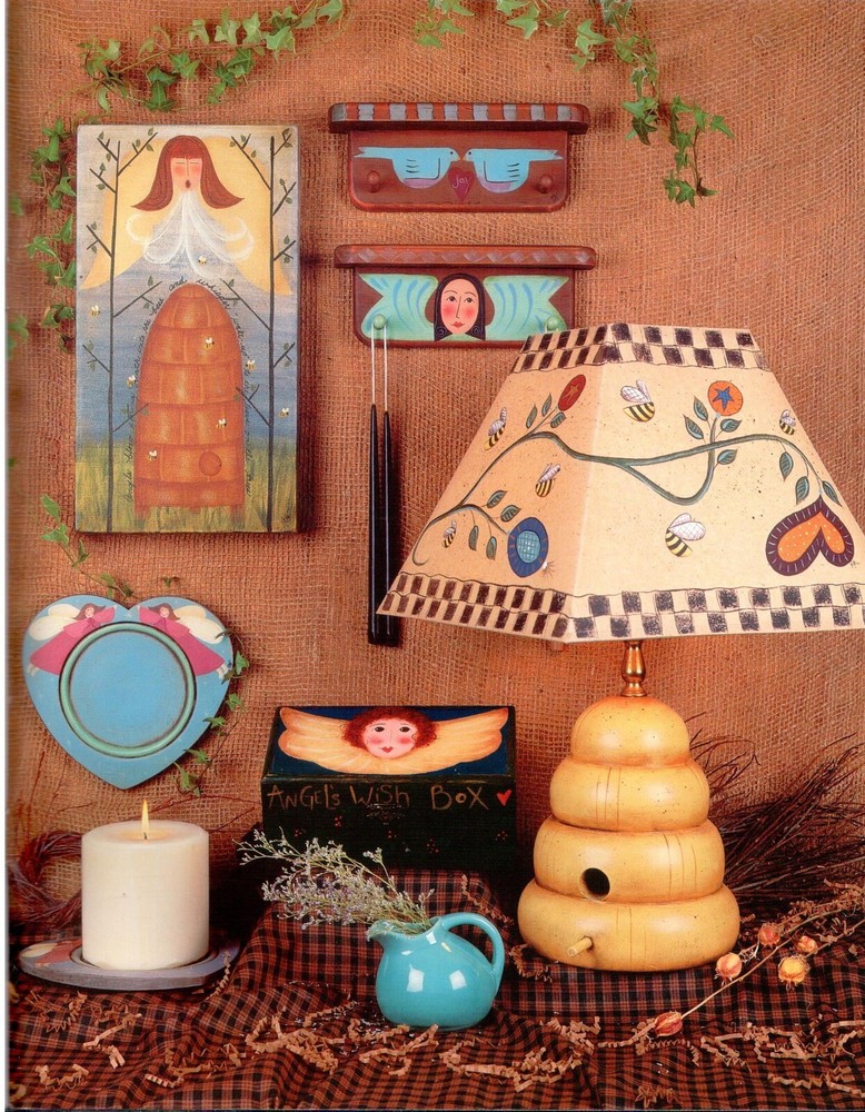 Fiddlestix Just Things With Wings Angels Decorative Painting Pattern Book