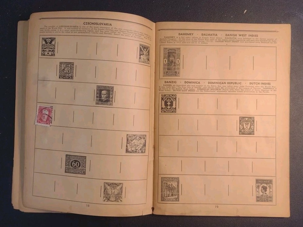 Discoverer Album Stamp Collector's Book