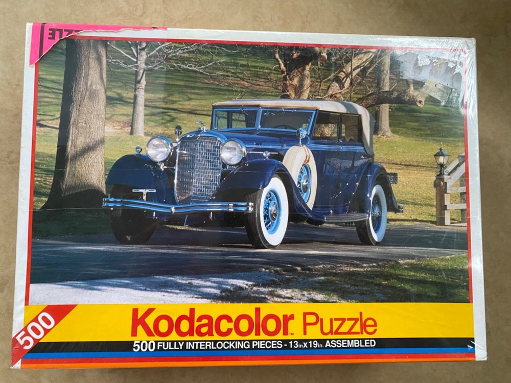 New in Packaging Kodacolor Puzzle 500 Count Two Pack Kodak