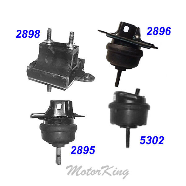 For 00-05 Cadillac Deville 4.6L Engine Motor Trans. Mount Full 4pc Set Complete
