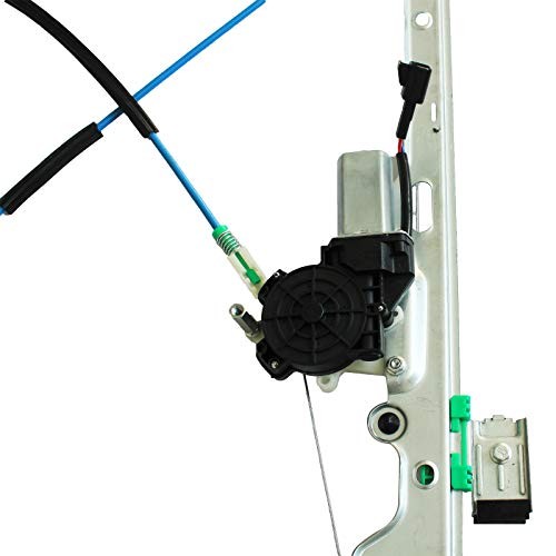 Front Left & Right Power Window Regulator with Motor Assembly Compatible with