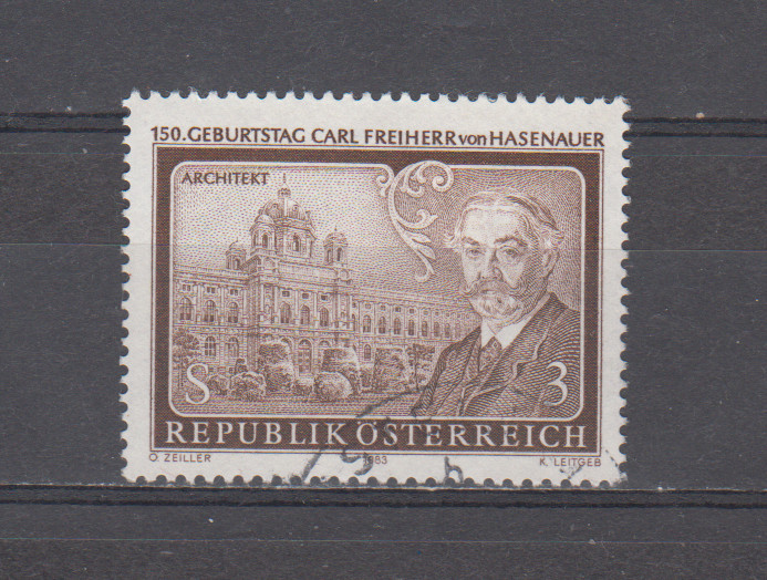AUSTRIA  : 1983 - USED - SCOTT # 1248  ARCHITECTURE