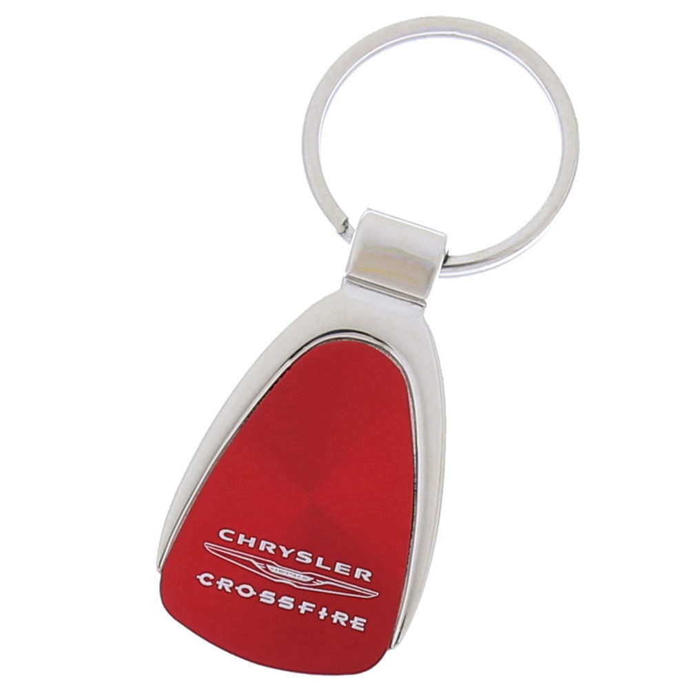 Chrysler Crossfire Tear Drop Key Ring (Red)