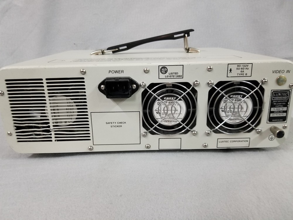 LUXTEC XENON SERIES 9000 MODEL 9300 LIGHT SOURCE SUPER CHARGED