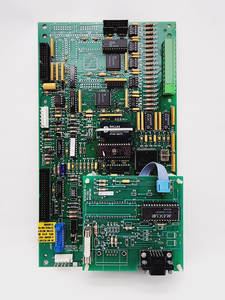 Benshaw PC-1362 BIPCM1CPU Redistart Micro Computer Card Circuit Board Assembly
