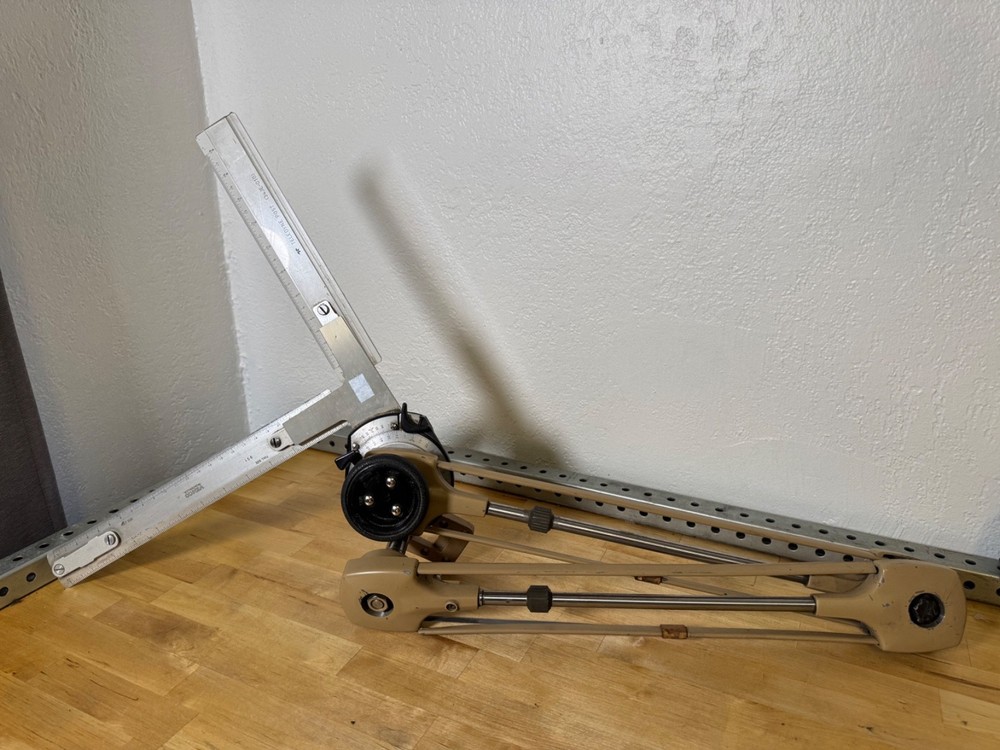 Teledyne Post Drafting Machine Arm Made In Japan drafting architect tool as is