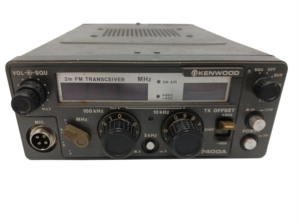 Kenwood TR-7400A 2 Meter FM Transceiver - READ DESCRIPTION