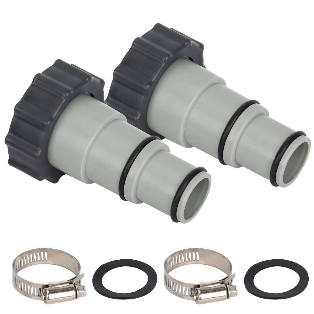 For Intex Hose Adapter A, Collar for Threaded Connection Pumps (1 Pair)
