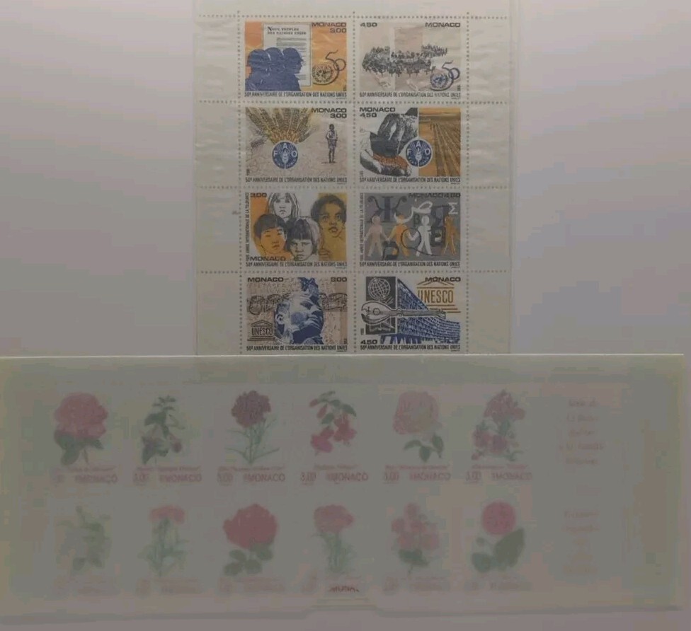 1995 Monaco Stamp Set MNH/OG