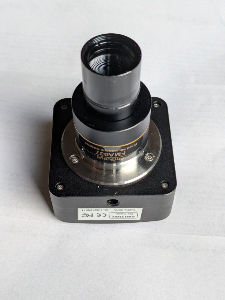 High-sensitivity Color CMOS C-Mount Microscope Camera.