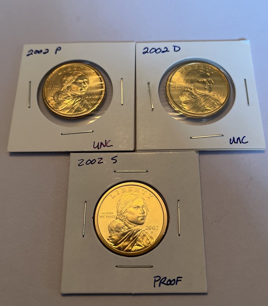 2002 Sacagawea P&D&S