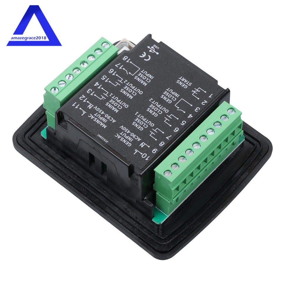 1PC Controller Panel ATS320AC Generator ATS Module design LCD screen USB Port