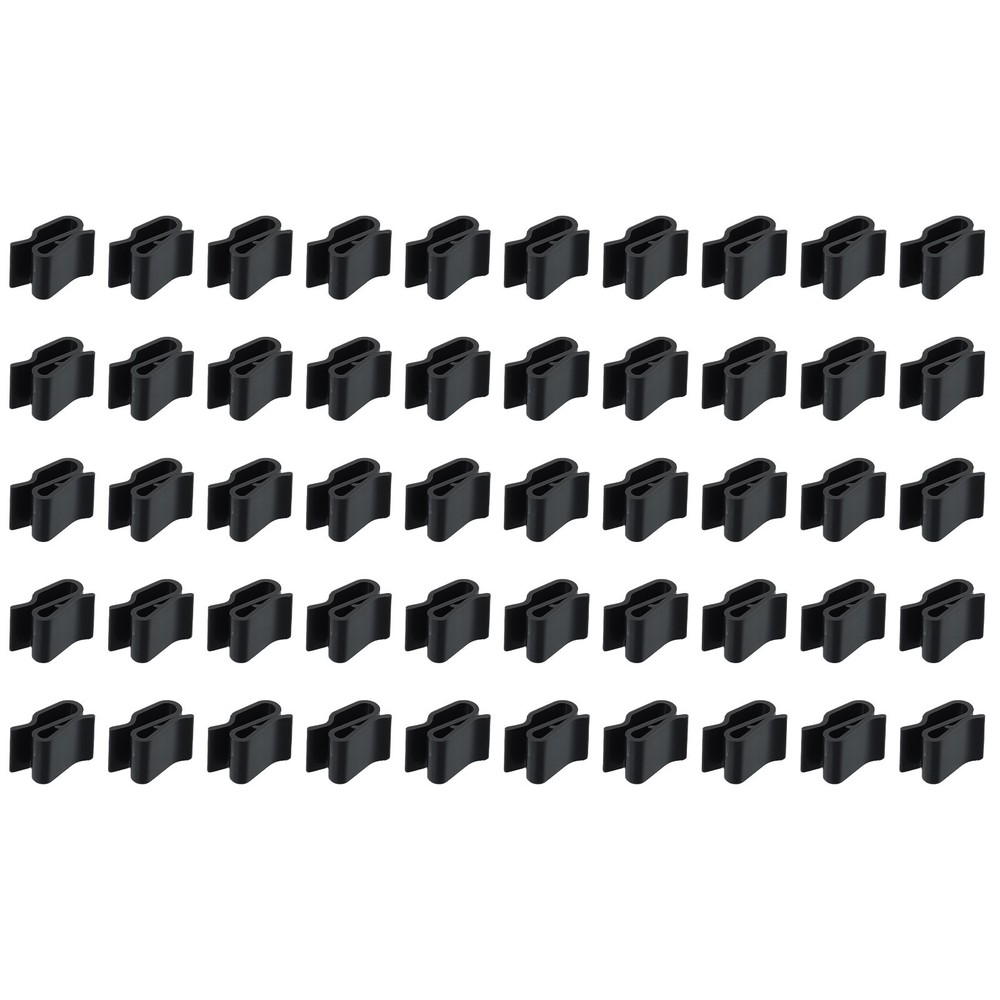 Solar Panel Clip Cable Mount Outdoor Plastic Temperature Resistant 2 Lines