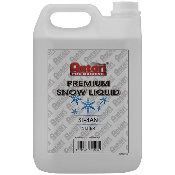 Antari SL-4AN Water-Based Standard Quick Dissipating Snow Fluid