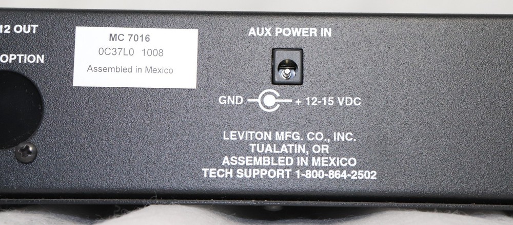 Leviton MC7016 Memory Light Controller