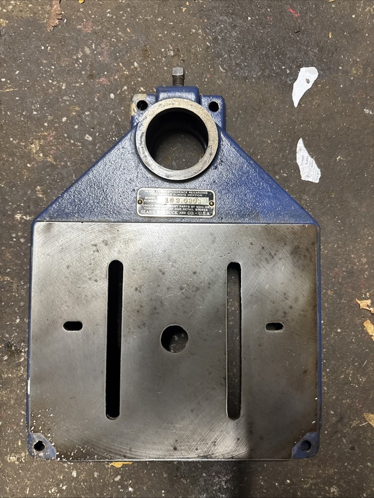 Craftsman Mohawk Drill Press 103.0305 Base 2 1/2 Column