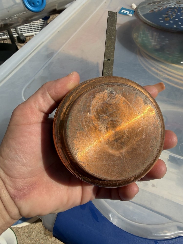 Vintage Copper Brass Chafing Dish
