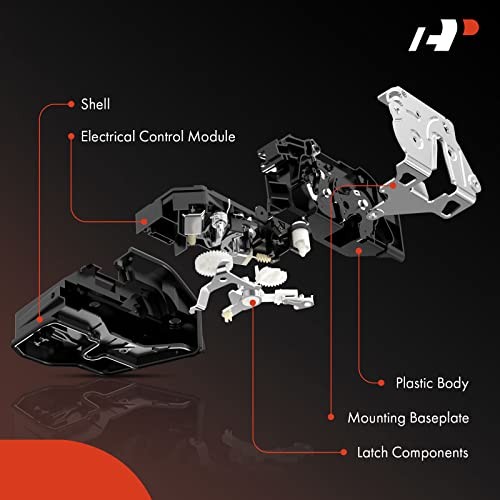 Door Latch Lock Actuator Compatible with Dodge Vehicles Front Left Driver Side