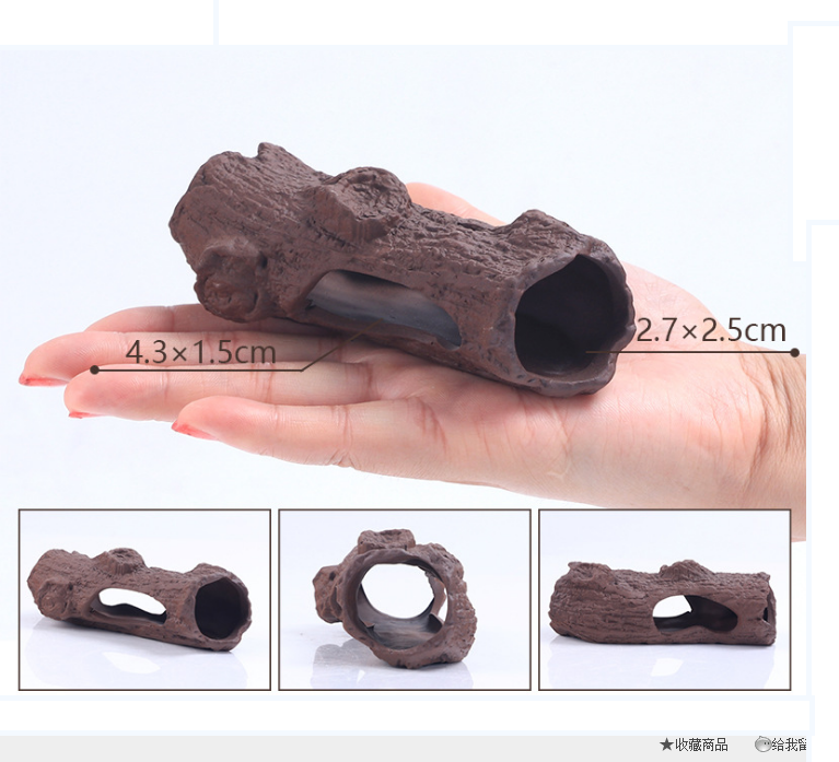 Fishbowl Decorative Cave Aquarium Landscape Decorative Ceramic Tree Head