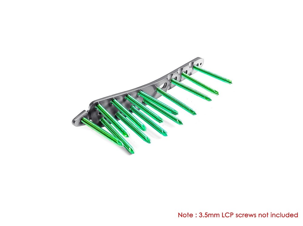 Locking 3.5mm Distal Tibia plate with Tip Veterinary Titanium Instrument