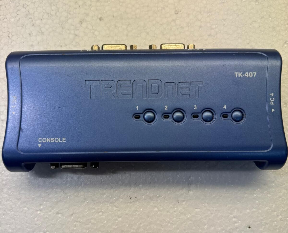 TRENDnet TK-407 4-Port USB KVM Switch