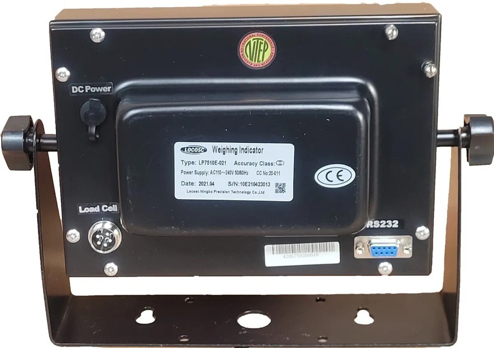 NTEP Certified - Floor scale with Ticket Printer