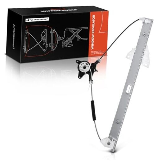 Power Window Regulator without Motor Compatible with Mazda Front Driver Side