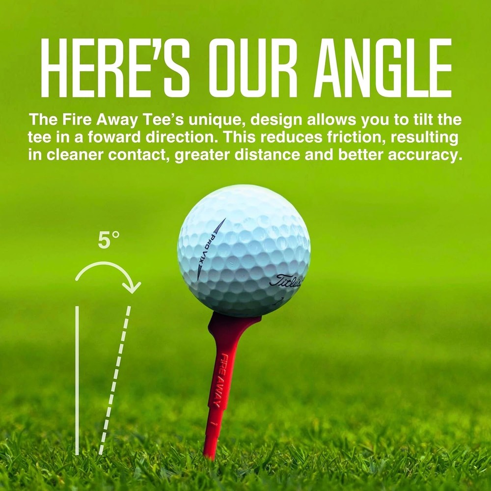 Golf Tees, Reduced Ball Spin, Less Friction & Precision Height Markers for Pe...