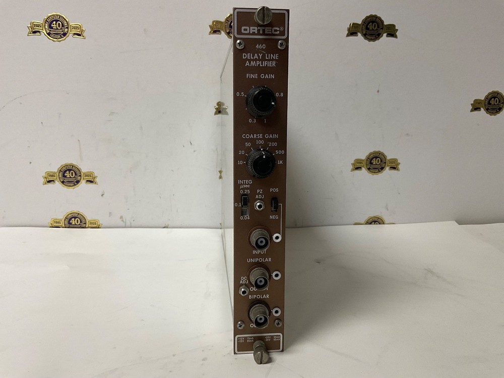 ORTEC EG&G NIM computer module model# 460 Delay Line Amplifier card module
