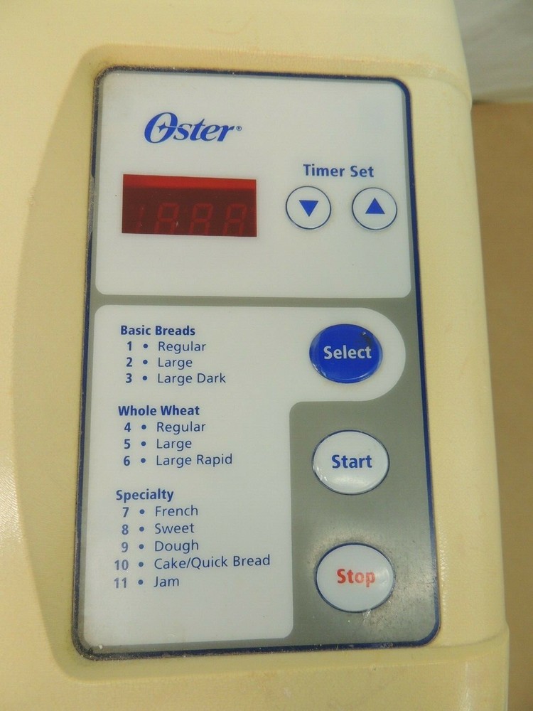 OSTER BREAD MAKER MODEL 5839 520W