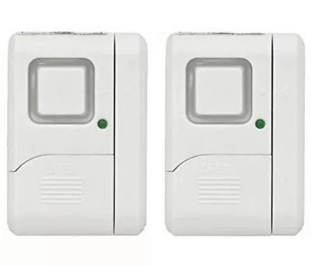 GE - 2 Indoor Window Door Alarm Sensor Model # 36019