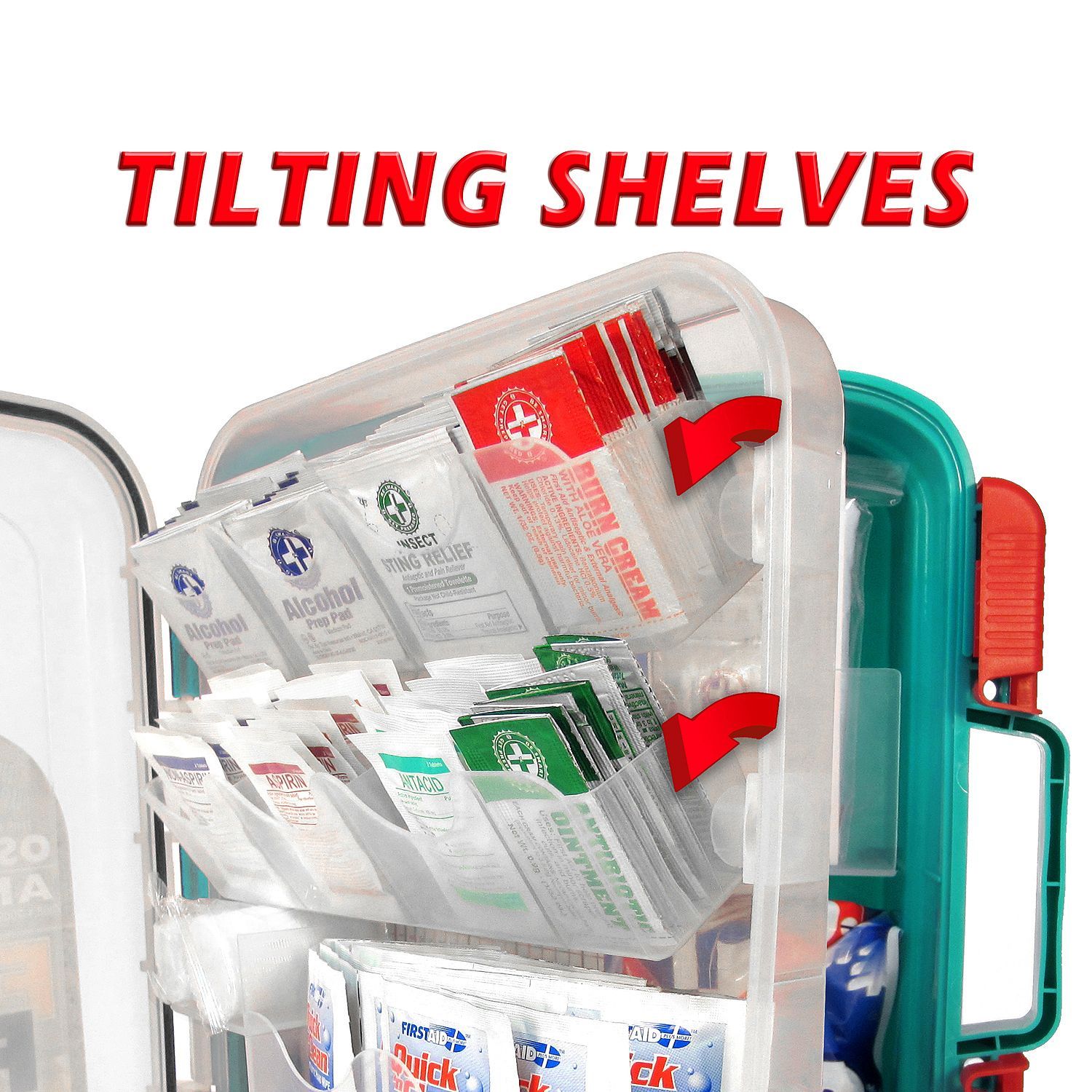 NEW 351 pc Emergency First Aid Kit Workplace OSHA ANSI FREE SHIPPING