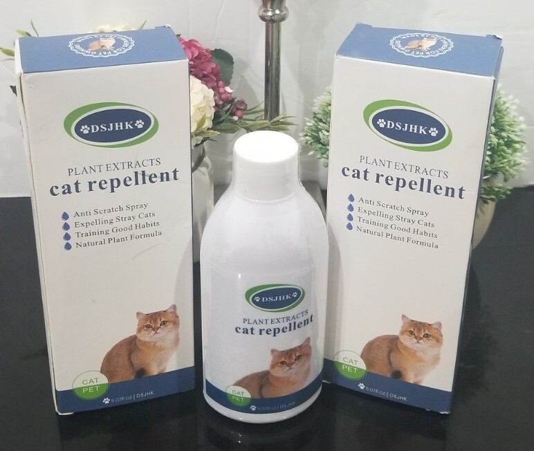 Cat Prevent Biting No Scratch Training Spray Drive Away Deterr 5.07 Oz